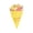 Yellow, variant on Sunxin Greeting Card Happy Mother'S Day Greeting Card Bouquet Shape Three Colors with Warm Envelope, 1× Greeting Card