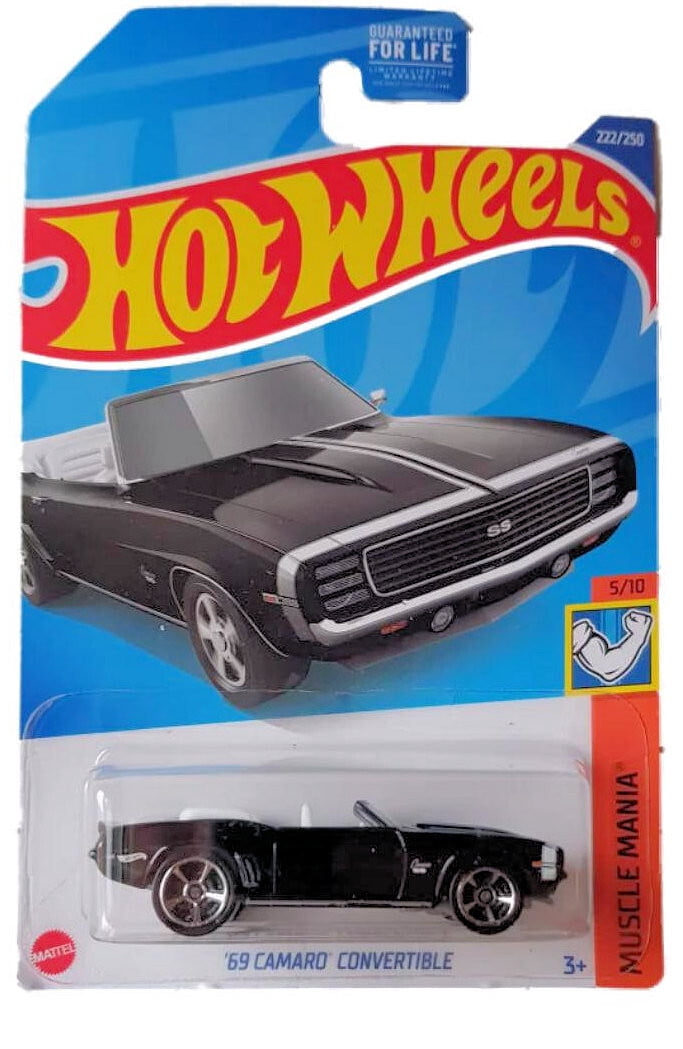 Hot Wheels 2022 Muscle Cars Set of 5 Diecast Vehicles L2593 Chargers Camaros Viper