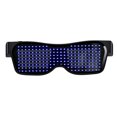 thumbnail image 1 of SMihono Lunettes LED Bluetooth, Lunettes Intelligentes Connectées par Application Bluetooth, Personnalisées, Pixel Dynamique LED, Rechargeables USB pour Fête Boîte de Nuit DJ, Fournitures de Fête Décoration Maison en Liquidation, 1 of 2