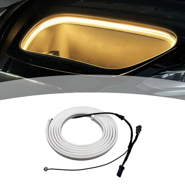 MYG Front Trunk Brighten LED Strip Waterproof Flexible Light For Tesla For Model Y