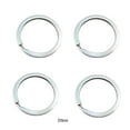 thumbnail image 3 of Becaristey 20Pcs/Set Professional Keychains Waterproof Key Circle Keyrings Jewelry Keychain Wear-resistant Rustproof Keys Ring, 3 of 6