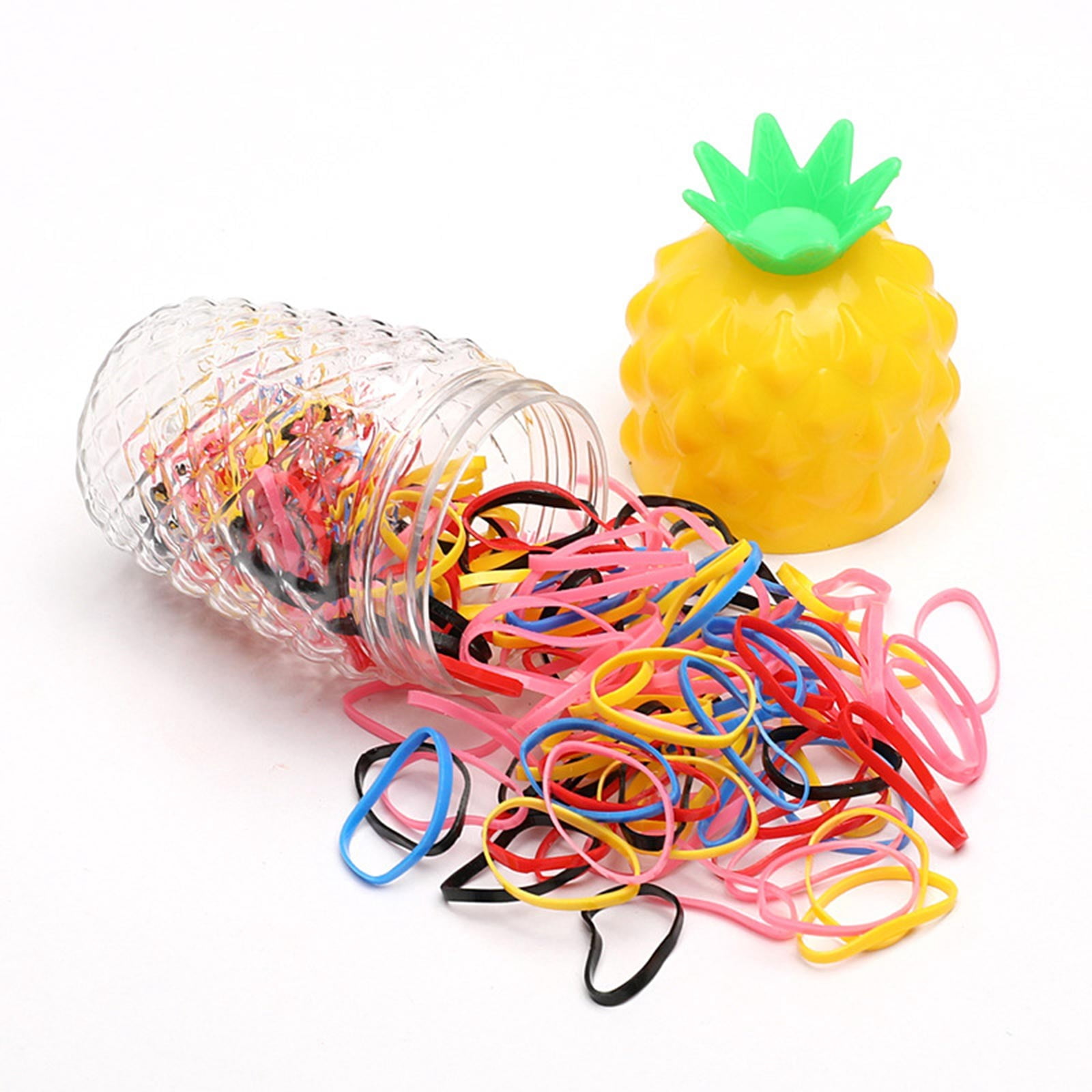Phone Cord Hair Ties Mini Rubber Hair Ties for Toddlers Girls Bands for Natural Hair Scrunchies Hair Ties Silk Satin Boys Hair Band for Long Hair Elastic Hair Ties for Thick Hair Large Ribbon Hair