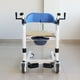 thumbnail image 4 of GAMBIMEDIC Silla De Transferencia Traslado Con Baño Elevacion Manivelas Altura Ajustable Soporta 150kg, 4 of 8