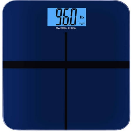 BalanceFrom High Accuracy Premium Digital Bathroom Scale with 3.6" Extra Large Dual Color Backlight Display and "Smart Step-On" Technology (NEWEST VERSION), Assorted Colors