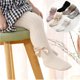 thumbnail image 2 of Medias de algodón para niñas, pantimedias de una pieza para niñas pequeñas con lazo de princesa, pantalones de estilo nuevo para primavera y otoño, medias de encaje Deng Xun unisex, 2 of 2