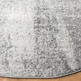 thumbnail image 4 of SAFAVIEH Tulum Aleah Abstract Area Rug, 5' x 5' Round, Ivory/Grey, 4 of 8