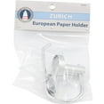 thumbnail image 4 of Zurich Euro Paper Holder, Polished Chrome by Stone Harbor Hardware, 4 of 4