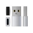 thumbnail image 4 of Adaptador Conversor Satechi Tipo-A a Tipo-C USB 3.0 Plateado, 4 of 5