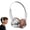 Silver, variant on Wireless Bluetooth Headphones, Retro Classic Lightweight Headset, High Fidelity Audio Over-Ear Headphones for School Home or Travel
