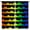 Rainbow Clouds, variant on Rainbow Stripes Art Window Curtains for Girls Adult Women, Raindrops Heart Pattern Curtains & Drapes for Kids Bedroom, Fast Drying Machine Washable Draperies for Living Room Kitchen-W84xL84in