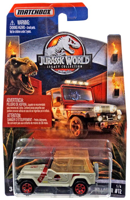 Jurassic World Jeep Wrangler with Rescue Net and Pteranodon Toy Brand New in Box