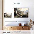 thumbnail image 4 of Elephant Stock The Domes Of The Yosemite Wall Art - Horizontal Canvas Wall Art - Living Room Wall Decor - Nature Canvas - Green And Brown Decor By Albert Bierstadt - 12" x 8", 4 of 8