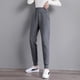 thumbnail image 5 of Pantalón de chándal de invierno con pantalón de cachemira, acolchado y alargado（gris）, 5 of 6