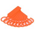 thumbnail image 4 of Garden Labels, Hanging Flower Tag 100Pcs Hanging Name Tag  For Farmland For Orchards For Gardens Orange, 4 of 8