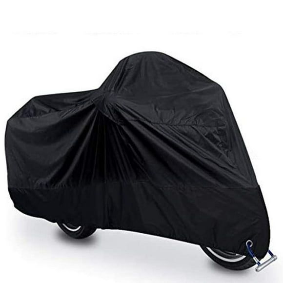Funda para Motocicleta Impermeable Protector 190T Resistente al Agua con Protección UV XL