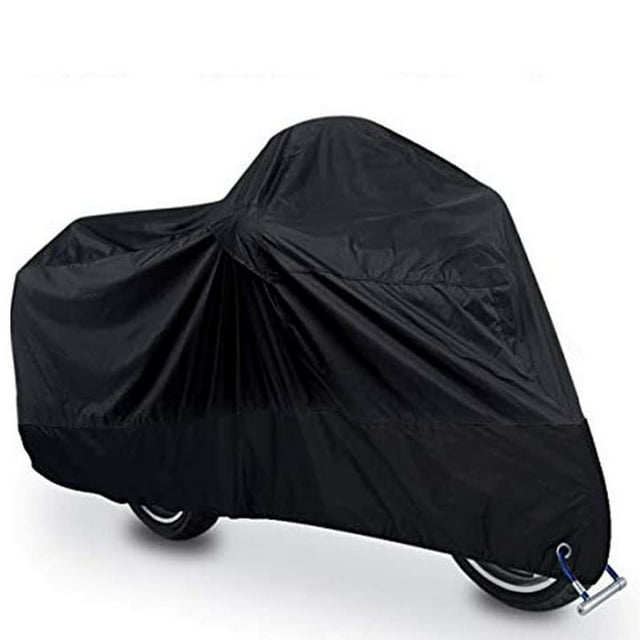 Funda para Motocicleta Impermeable Protector 190T Resistente al Agua con Protección UV XL