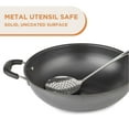 thumbnail image 4 of Wok en acier au carbone 32CM sans couvercle, 4 of 6