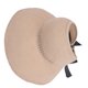 thumbnail image 5 of Toystoory Sombreros de verano para mujer, sombrero de sol con protección y detalle de lazo de ala ancha para mujer, novedad Escalada beige Tipo de malla, 5 of 6