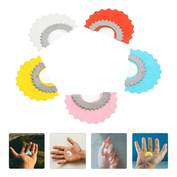 SEWCHICS 5-Pack Metal Bird Whistles Portable Crisp Sound Tweeting Outdoor Fun Accessories