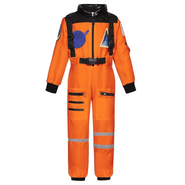 Astronaute pour Enfants pour Fête Spatiale Déguisement Jeu de Rôle Performance d'Halloween par Tenue de Cour