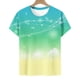 thumbnail image 4 of Camisas Awdenio para mujer, liquidación, blusas de moda para tallas pequeñas, estampadas, mangas 3/4, cuello redondo, blusas casuales, ofertas, 4 of 6