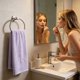 thumbnail image 4 of Face Towels Soft Absorbent Hand TowelsQuick Dry Facial Washcloths Soft Bath Towels For Home Bathroom Daily Use, 4 of 7