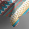 thumbnail image 4 of Bright Tribal Striped Pattern Rectangle Tablecloth 60"x120",Waterproof Polyester Rectangle Table Cloth, Wipeable Spillproof Polyester Tablecloth for Dining, Camping, Indoor and Outdoor, 4 of 6