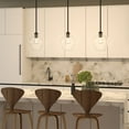 thumbnail image 4 of Evelyn&Zoe Marisa 8.63" Wide Pendant with Glass Shade in Brass/Clear, 4 of 5