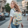 thumbnail image 4 of Psesaysky Otter Butterfly Floral Backpack Soccer Ball Elementary School Bookbag for Teen Kids Boys and Girls Age 6-15 Year Old 17 Inch Shoulder Bagpack with Zipper, 4 of 7
