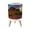 Color 1, variant on Small Trash Can with Lid Dramatic sunset lake 1.8 Gallon Dog Proof Trash Can Round Garbage Can Waste Bin Wastebasket for Bathroom Bedroom Living Room