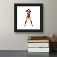 thumbnail image 4 of Gallery Pops DC Comics Wonder Woman - Bracelets Crossed Pose Wall Art, Black Framed Version, 12" x 12", 4 of 5
