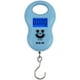 thumbnail image 2 of Azul - 1 pieza Báscula de equipaje portátil / Báscula de equipaje suspendida 110 lb / 50 kg Báscula de equipaje LCD retroiluminada con suspensión de gancho de pesca para viajes al aire libre en casa, 2 of 3