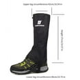 thumbnail image 2 of Naiovety 1 par de calentadores impermeables para senderismo, botas de montañismo para acampar, zapatos para exteriores, mallas de esquí con Escalada, 2 of 6