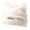 Beige, variant on Y2K Gothic Plush Woolen Cat Ear Little Devil Hat Womens Cute Winter Handmade Beanies Female Cap Ear Warmer Cap