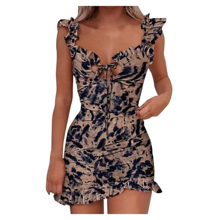 

Pink Dress White Dress Women Womens Summer Sexy Printed Casual V-Neck Womens Dress Beach Short Sleeve Dress Maternity Dress for Photoshoot Womens Tops Dressy Casual on Clearance Black S