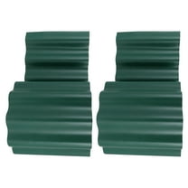 FOMIYES  2 Rolls Garden Edging Border Interlocking Lawn Edge