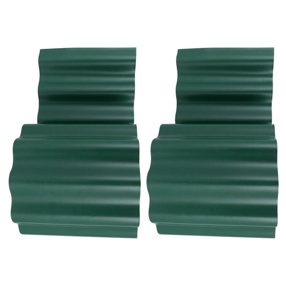 FOMIYES  2 Rolls Garden Edging Border Interlocking Lawn Edge