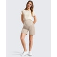thumbnail image 6 of G4Free Evergoing Maternity Shorts with Pockets Over The Belly Stretchy Pregnancy Pants Casual Workout, 6 of 8