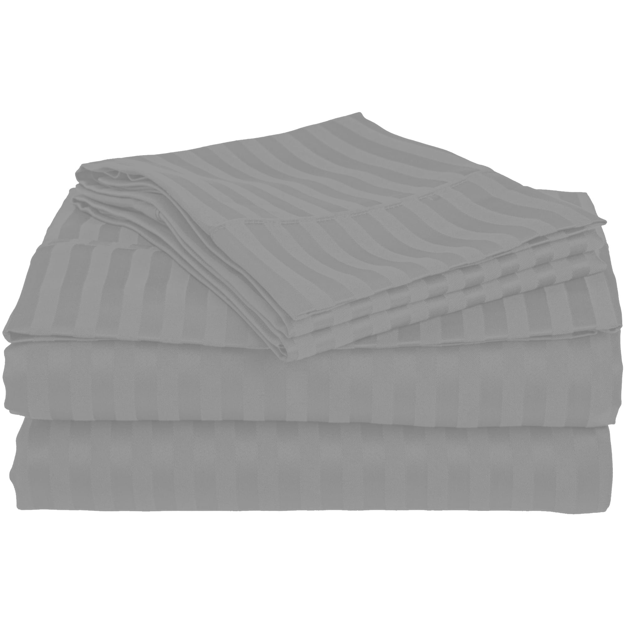 1500 Thread Count UltraSoft Microfiber Deep Pocket Stripe Bedding