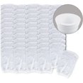 thumbnail image 1 of Paquete de 50 filtros de cestas para skimmer de piscina. Los skimmers limpian los desechos y las hojas de las piscinas enterradas y elevadas., 1 of 5