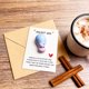 thumbnail image 5 of Cute Resin Smiling Hippopotamus Pocket Card Figurine Thank You Gift Card, 5 of 6
