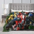 thumbnail image 5 of Transformers Blanket, Super Soft Throw Blanket, Cozy Flannel Blankets For Boys Girls, Warm Blankets For Couch Sofa Bed, 40"X30", 5 of 9