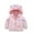 Pink B, variant on Esaierr Baby Kids Fall Winter Fleece Jacket Thickened Warm Tops Outwear Girls Boys Hooded Casual Coats for 6 Months - 6 Years
