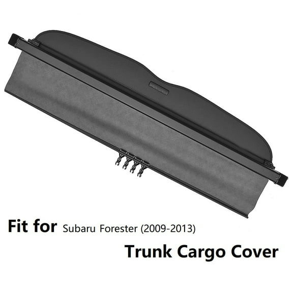 Fit for Subaru Forester 2009-2013 Trunk Cargo Cover Luggage Security Shade, 09-13 Forester Cargo Cover