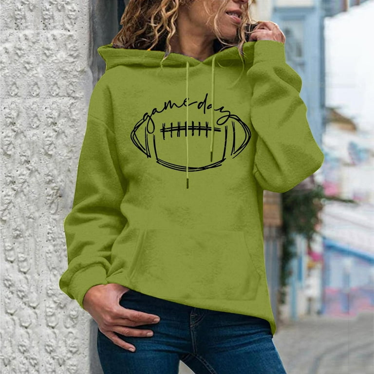 Cartoon Print Hoodie New Casual Stylish Hoodies Solid Color Block Pullover Sweatshirt With Pocket And Drawstring Women s Long Sleeve Hooded Sweatshirt