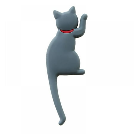 

Final Clearance! Cute Exquisite Cat Refrigerator Magnet Hook Super Strong Magnetic Hanger Hook Microwave Oven Kitchen Magnet Hook