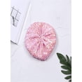 thumbnail image 3 of Gureui Women Girls Shining Sequins Beret Hat Stretchy Show Caps Beanie Dancer Singer Hats Party Costume Stage Headwear, 3 of 5