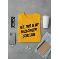 thumbnail image 3 of This Is My Halloween Costume Men T-Shirt, Male Medium, 3 of 4