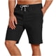 thumbnail image 2 of Pantalones Casuales para Hombre Pantalones Cortos de Cintura Elástica de Bolsillo Múltiple Sólido para Deporte Y Al Aire Libre, 2 of 7
