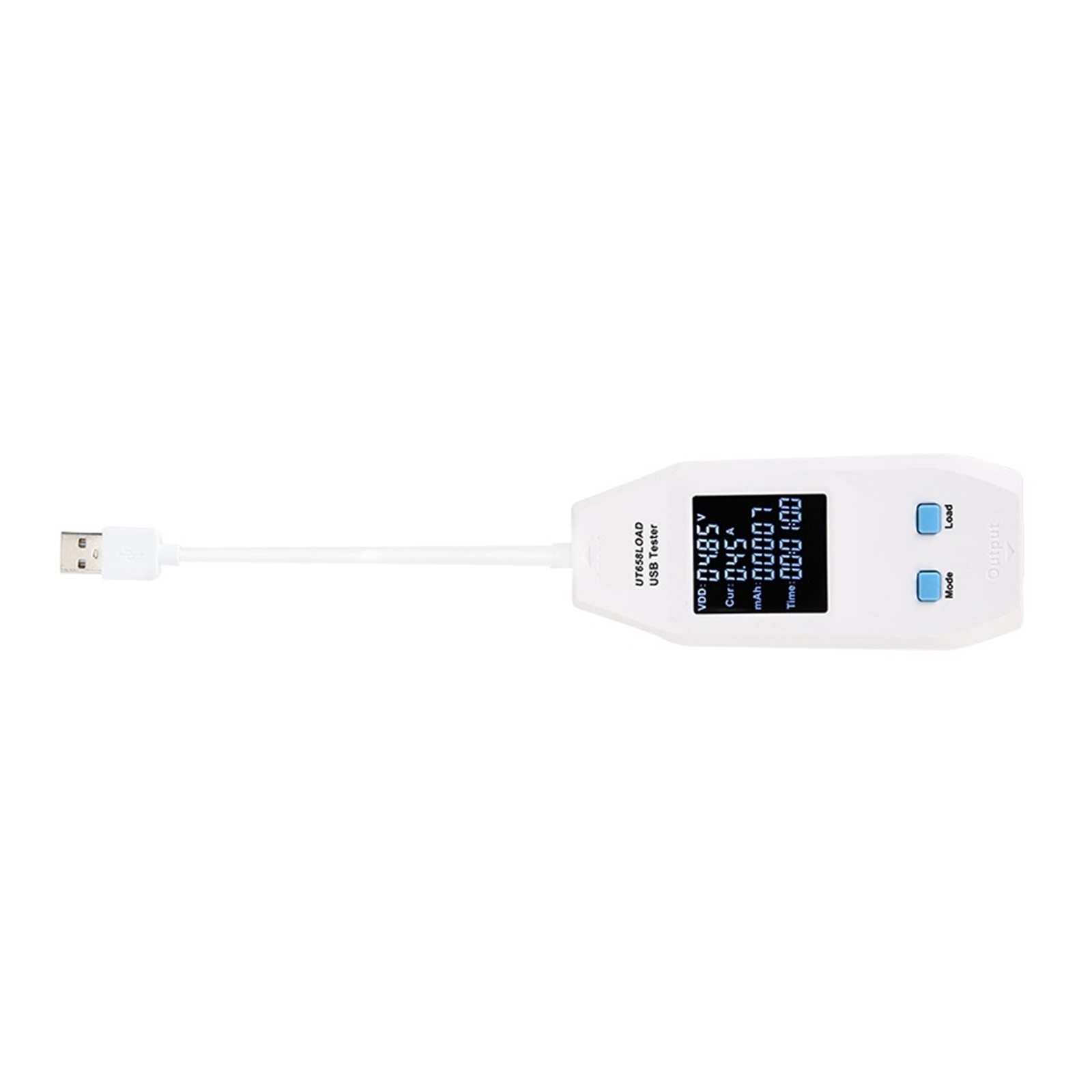 UT658LOAD, USB Tester Voltage And Current Meter, Safety Monitor 3.0V-9.0V/0.0A-3.0A 3C Battery Capacity ,Live Data